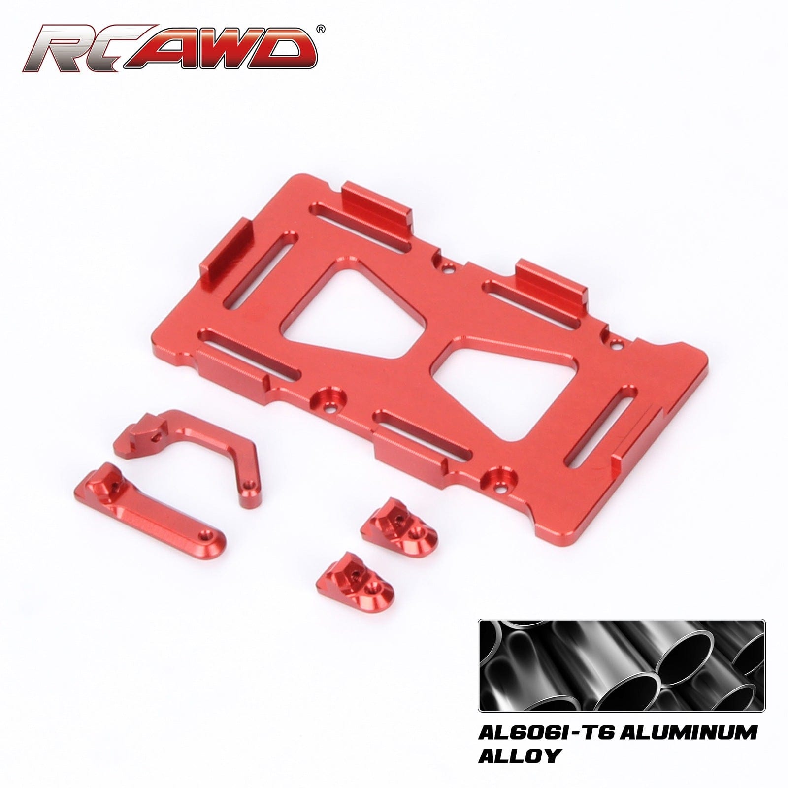 RCAWD AXIAL SCX24 RCAWD Axial SCX24 Upgrades Aluminum alloy battery tray SCX2452