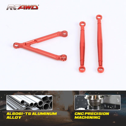 RCAWD AXIAL SCX24 RCAWD Axial SCX24 Upgrades Aluminum alloy link set/tie rod set  SCX2450