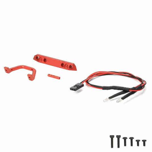 RCAWD AXIAL SCX24 RCAWD Axial SCX24 Upgrades Aluminum front bumper and light set SCX2404