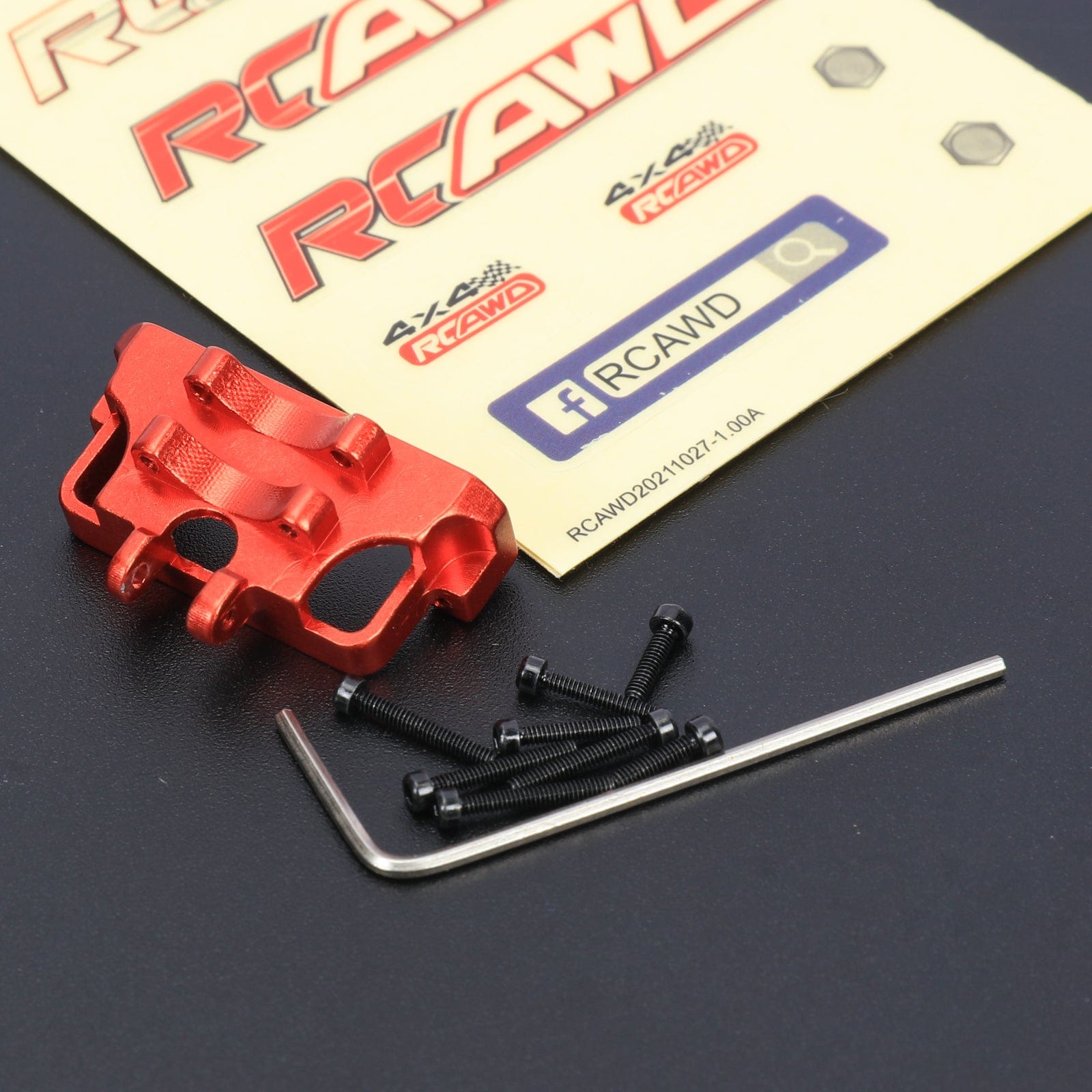 RCAWD AXIAL SCX24 RCAWD Axial SCX24 Upgrades Aluminum steering servo mount SCX2405