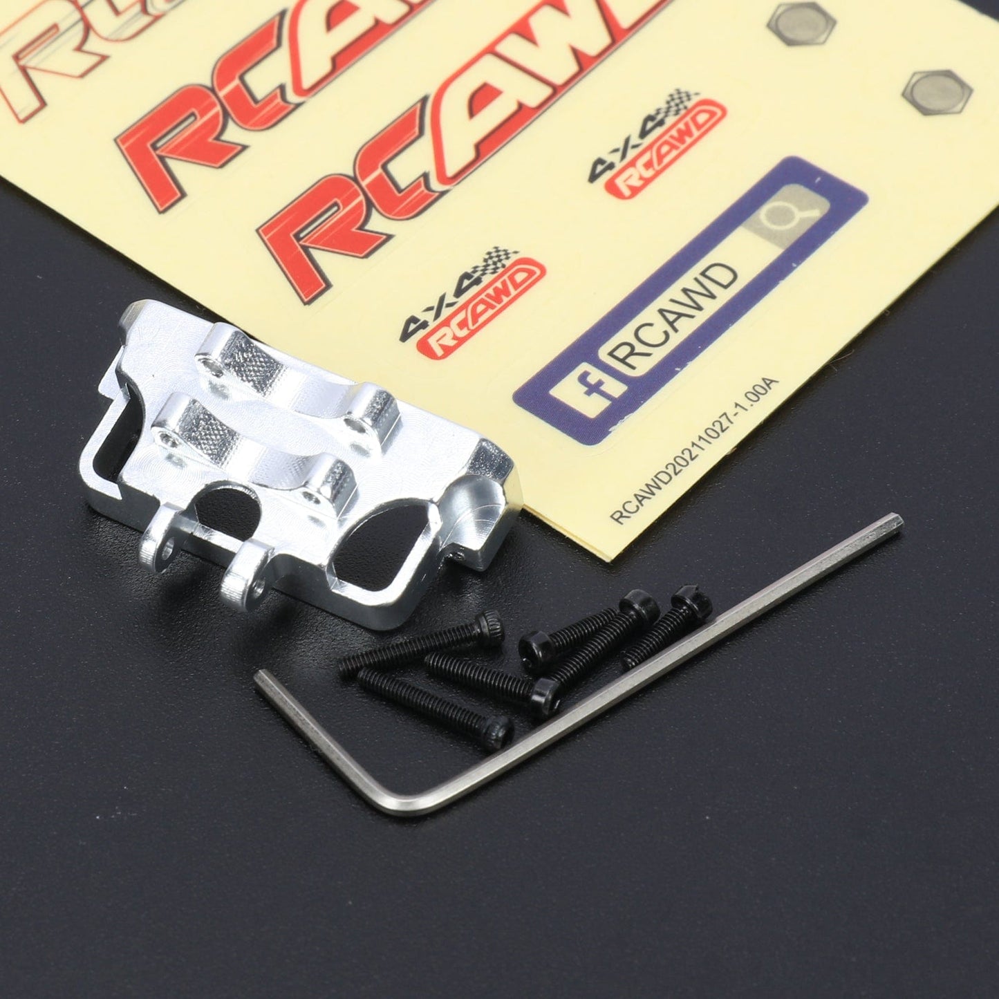 RCAWD AXIAL SCX24 RCAWD Axial SCX24 Upgrades Aluminum steering servo mount SCX2405