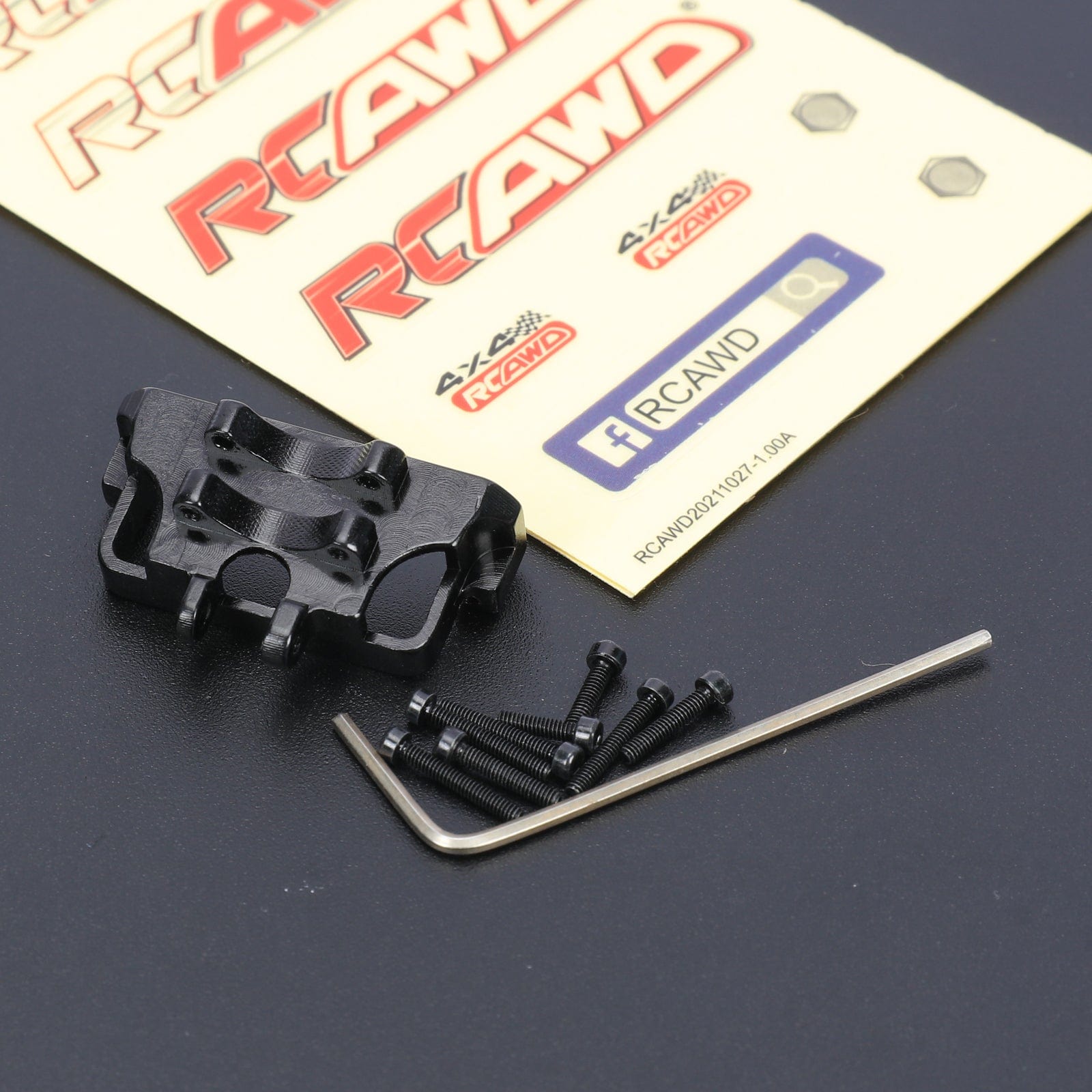 RCAWD AXIAL SCX24 RCAWD Axial SCX24 Upgrades Aluminum steering servo mount SCX2405