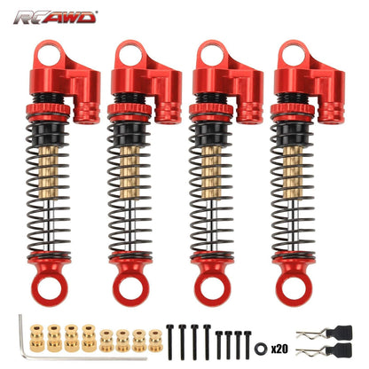RCAWD AXIAL SCX24 RCAWD Axial SCX24 Upgrades threaded long travel damper shock absorber SCX2511