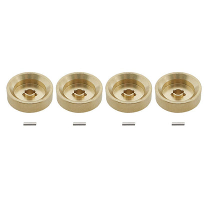 RCAWD AXIAL SCX24 RCAWD Brass Counterweight Hex Hub Adaptors for 1/24 Axial SCX24