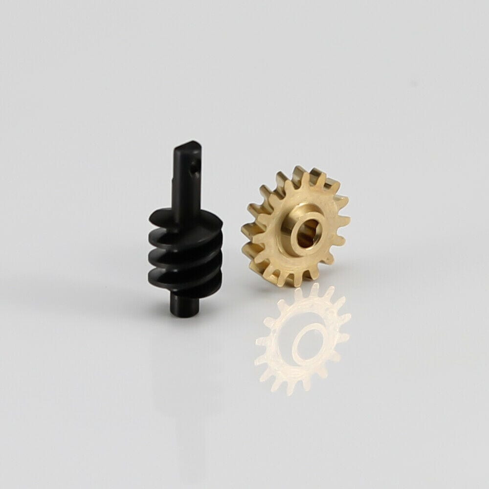 RCAWD AXIAL SCX24 RCAWD Brass steel worm gears set for Axial SCX24