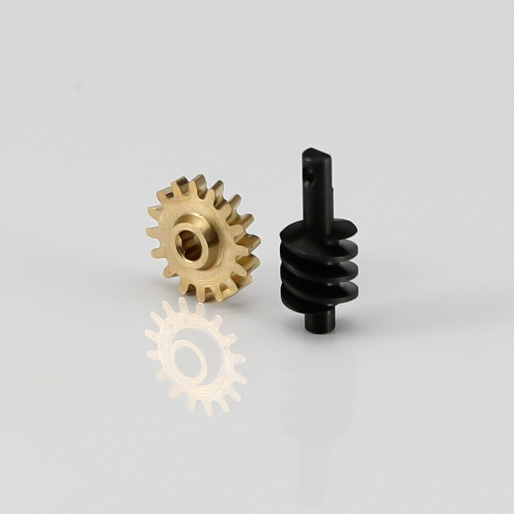 RCAWD AXIAL SCX24 RCAWD Brass steel worm gears set for Axial SCX24