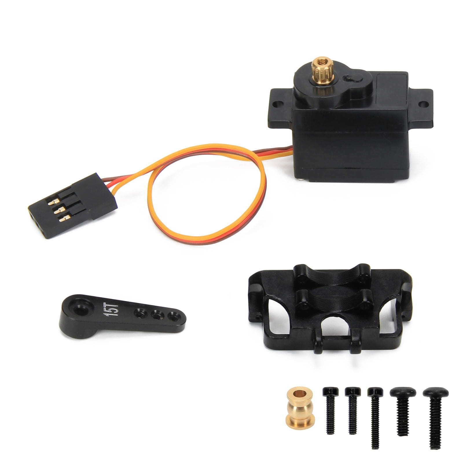 RCAWD AXIAL SCX24 RCAWD SCX24 12g metal gear servos set D3-SCX2552