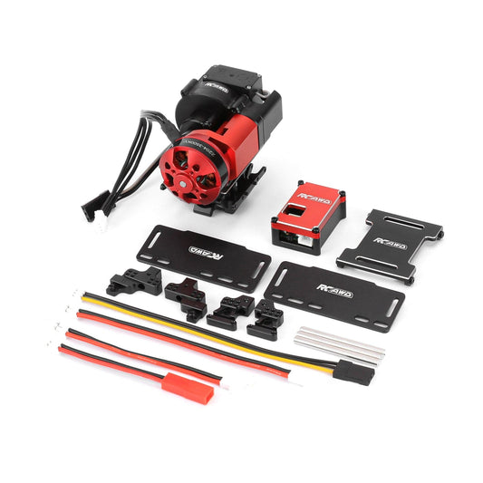 RCAWD AXIAL SCX24 RCAWD SCX24 2 Speed Transmission 25A Brushless ESC Motor Set