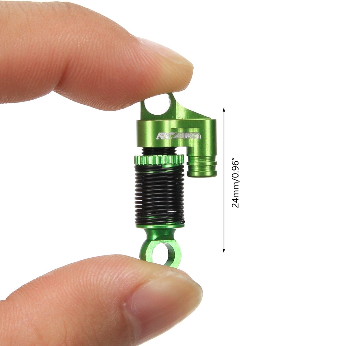 RCAWD AXIAL SCX24 RCAWD SCX24 43mm long travel shocks Threaded Double Barrel Damper SCX2511