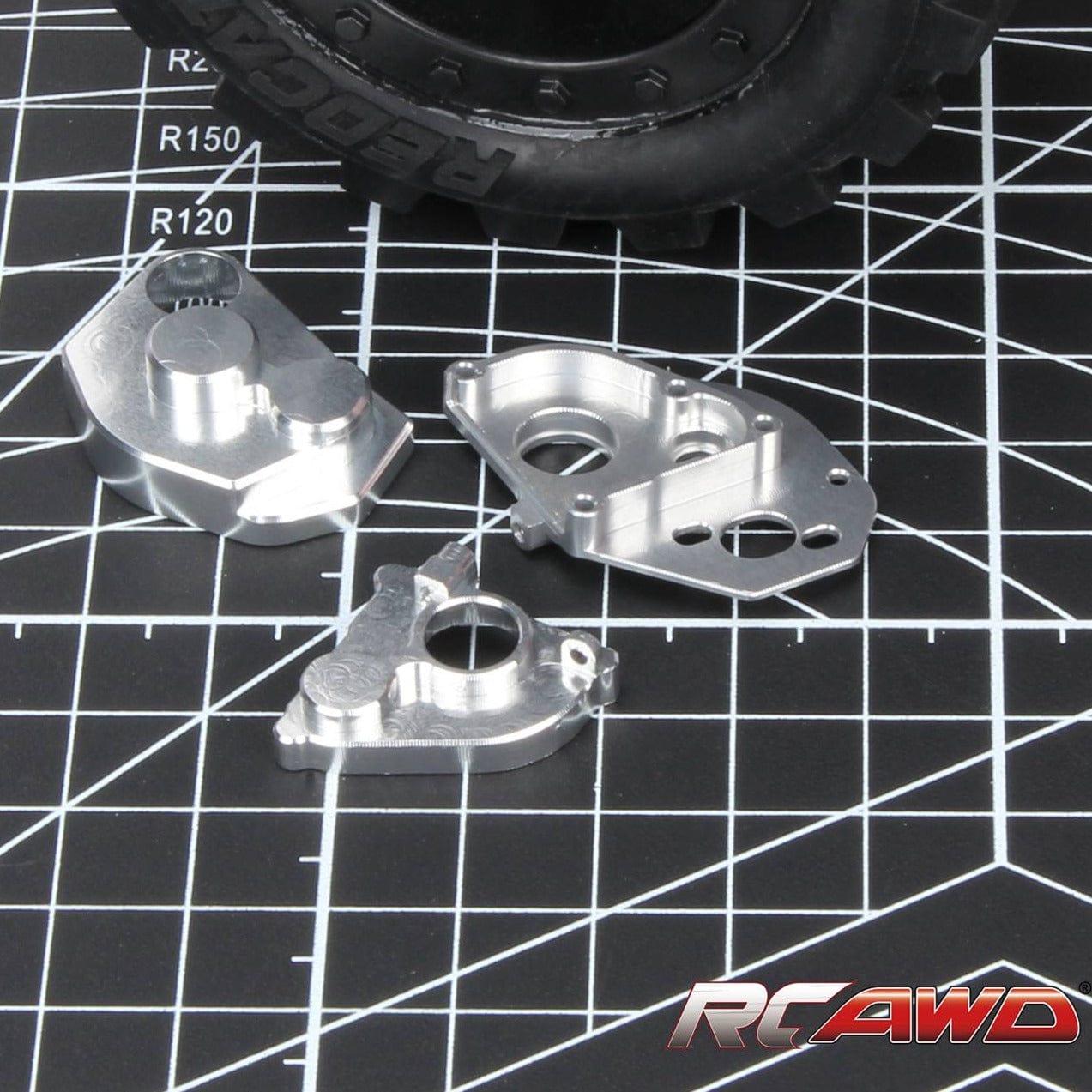 RCAWD AXIAL SCX24 RCAWD SCX24 Alloy Center Gear Box Housing Set SCX2442