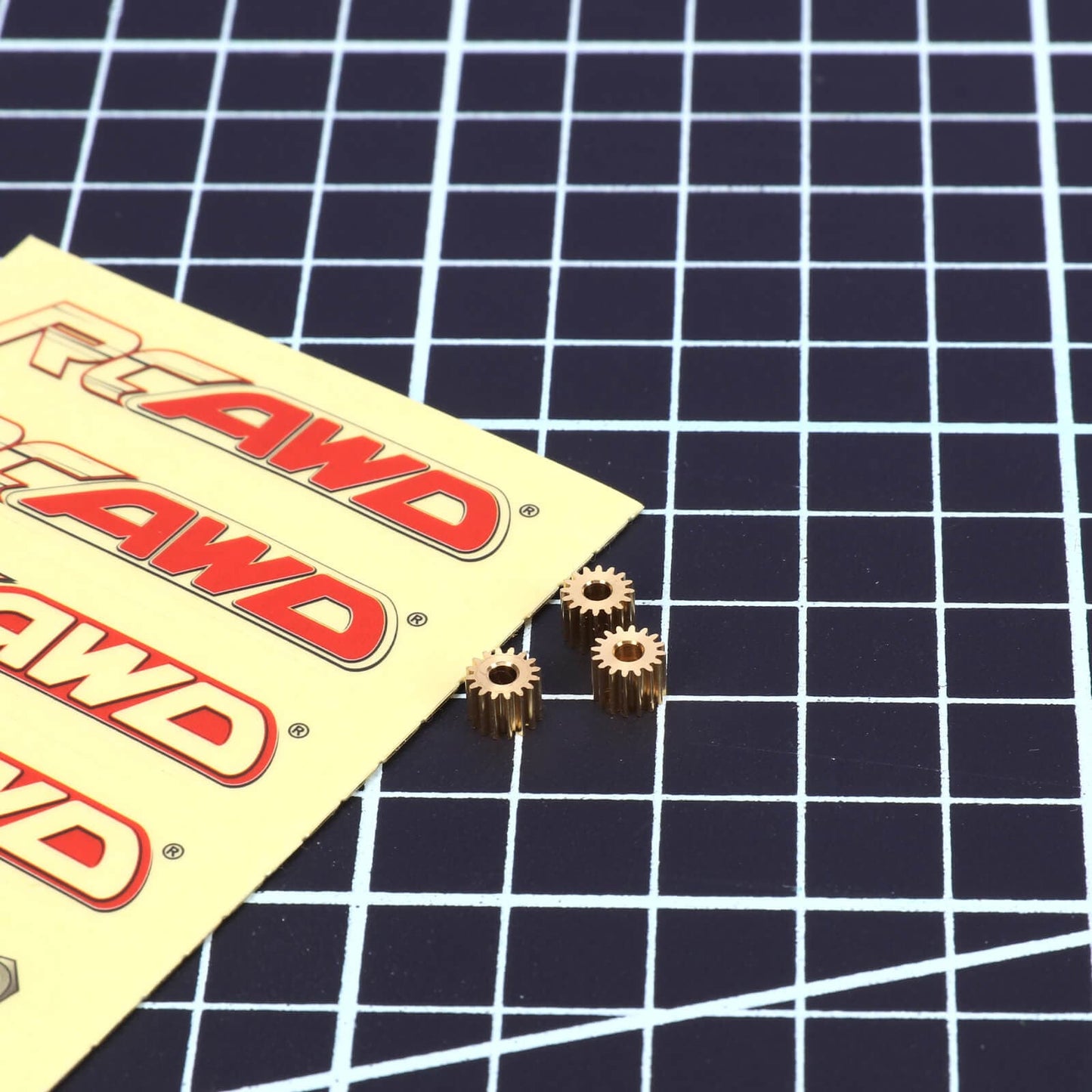 RCAWD Axial SCX24 RCAWD SCX24 Brass 12T 16T Motor Gear 3PCS