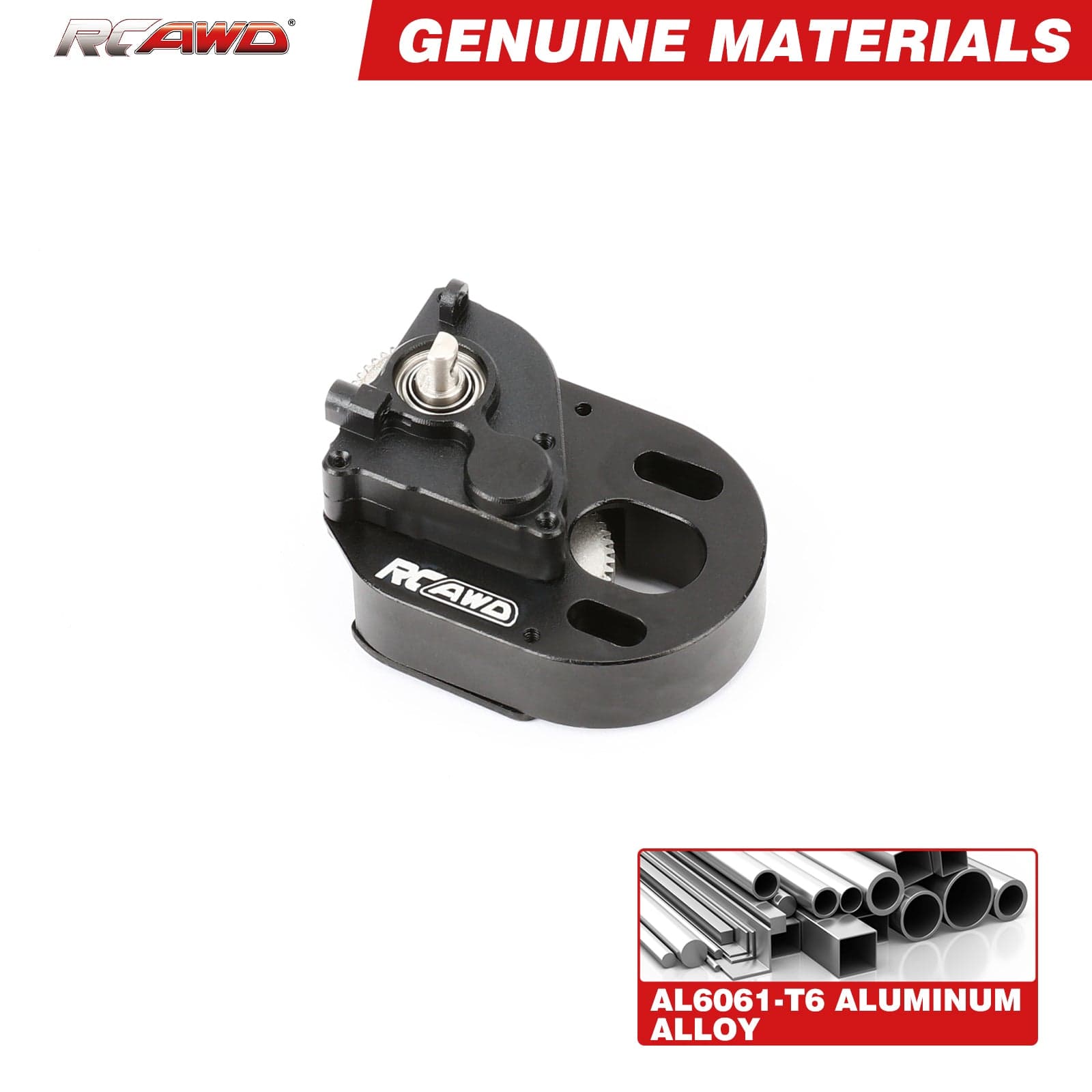 RCAWD AXIAL SCX24 RCAWD SCX24 Full Metal Gearbox of 370 Motor for AXIAL SCX24 Upgrade Parts