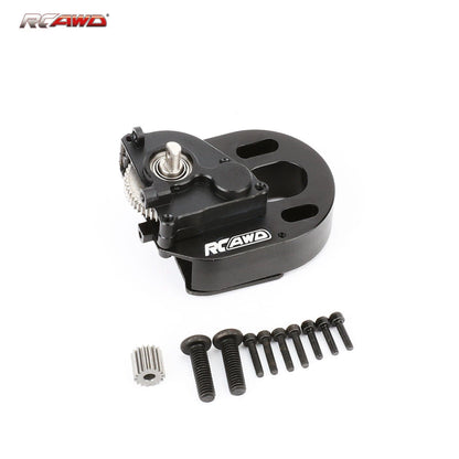 RCAWD AXIAL SCX24 RCAWD SCX24 Full Metal Gearbox of 370 Motor for AXIAL SCX24 Upgrade Parts