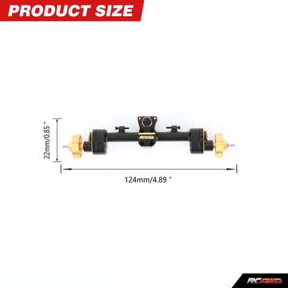 RCAWD AXIAL SCX24 RCAWD SCX24 Portal Axle +6mm With 12T Gears