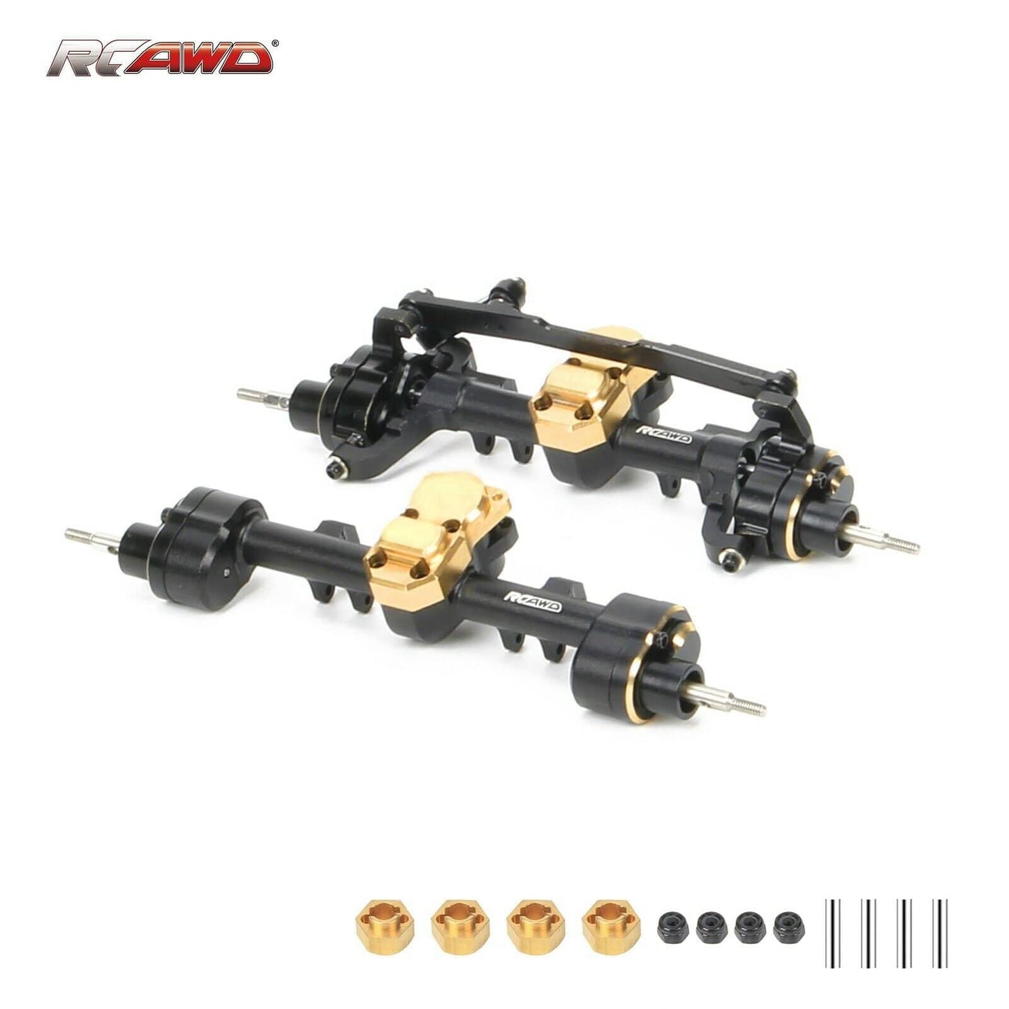 RCAWD AXIAL SCX24 RCAWD SCX24 Portal Axles CVD edition Full Set Upgrade Parts