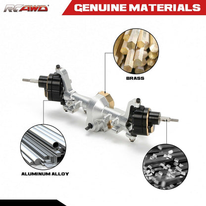 RCAWD AXIAL SCX24 RCAWD SCX24 Portal Axles CVD edition Full Set Upgrade Parts