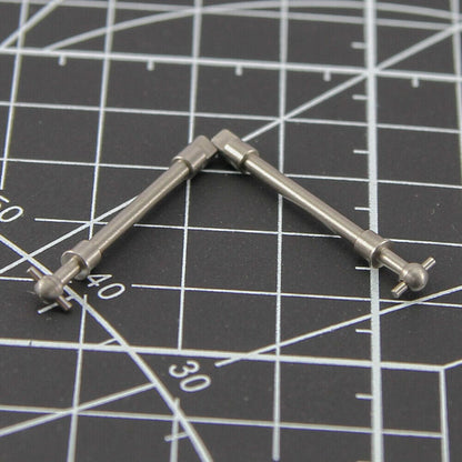 RCAWD AXIAL SCX24 RCAWD stainless steel front axle shaft For 1/24 Axial SCX24 Crawlers compatiable with AX24