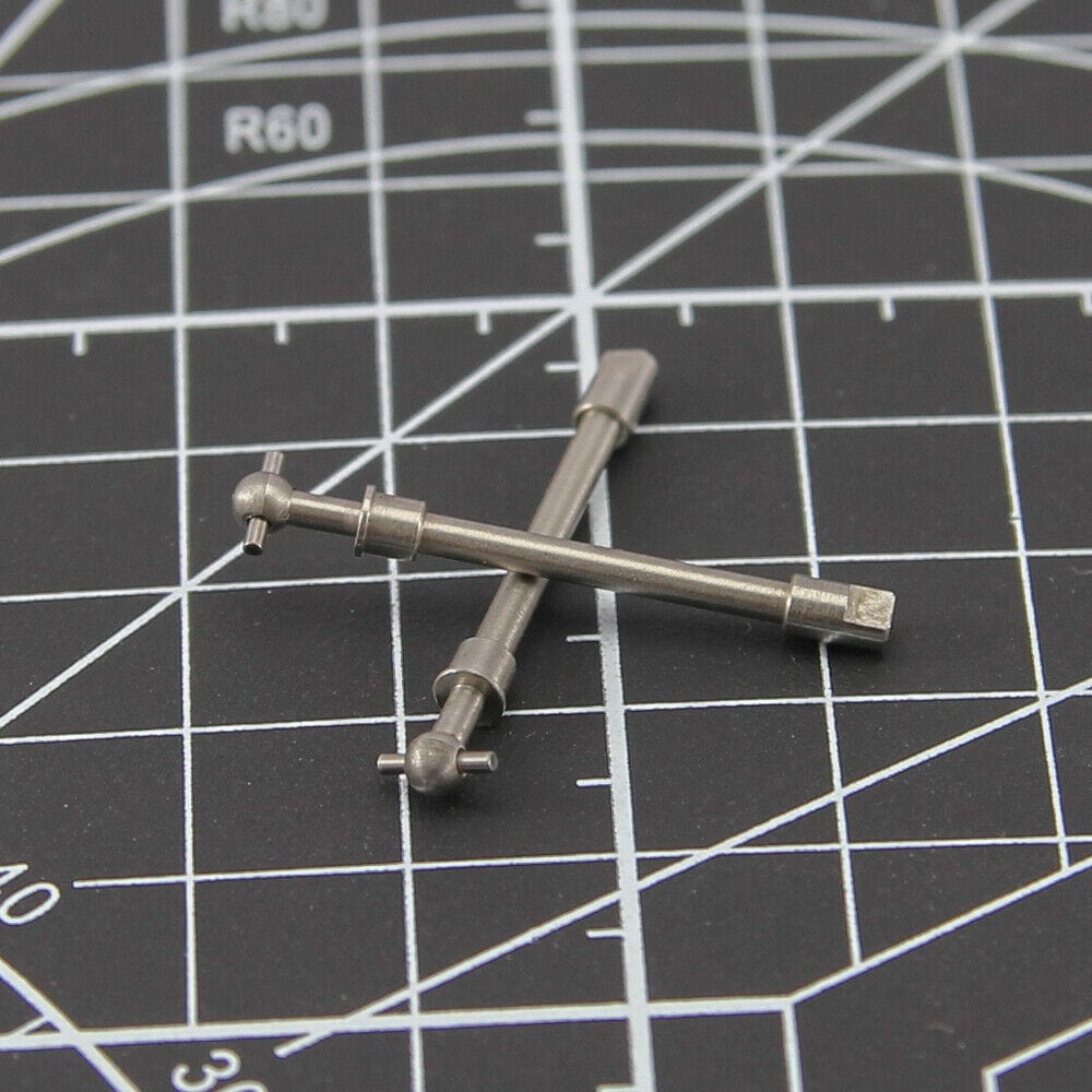 RCAWD AXIAL SCX24 RCAWD stainless steel front axle shaft For 1/24 Axial SCX24 Crawlers compatiable with AX24