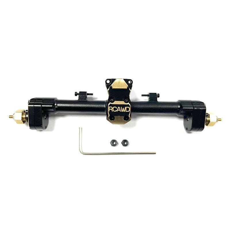 RCAWD AXIAL SCX24 Rear portal axle RCAWD Axial SCX24 Portal Axle Full Brass 3.0 Version