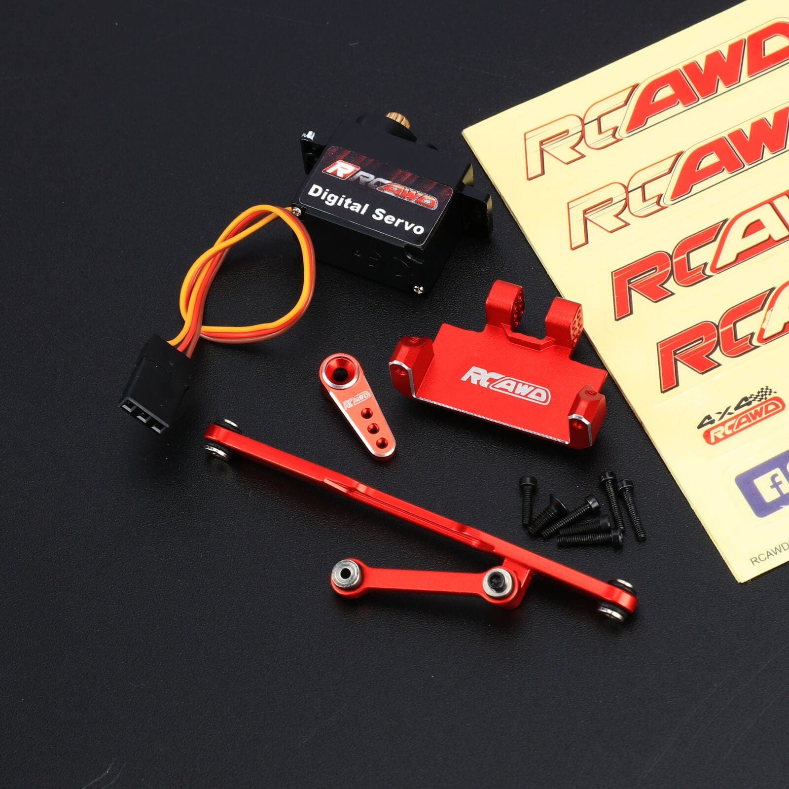 Upgrade onderdelen voor Fcx24, RC auto stuurmechanisme arm - Fcx24 RC Upgrade onderdelen voor Fcx24, RC auto stuurmechanisme arm - Fcx24 RC