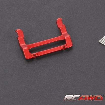 RCAWD AXIAL SCX24 Red RCAWD Axial SCX24 C10 Upgrades Aluminum alloy front bumper mount SCX2451