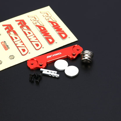 RCAWD AXIAL SCX24 Red RCAWD Axial SCX24 Deadbolt Magnetics Body Post Set