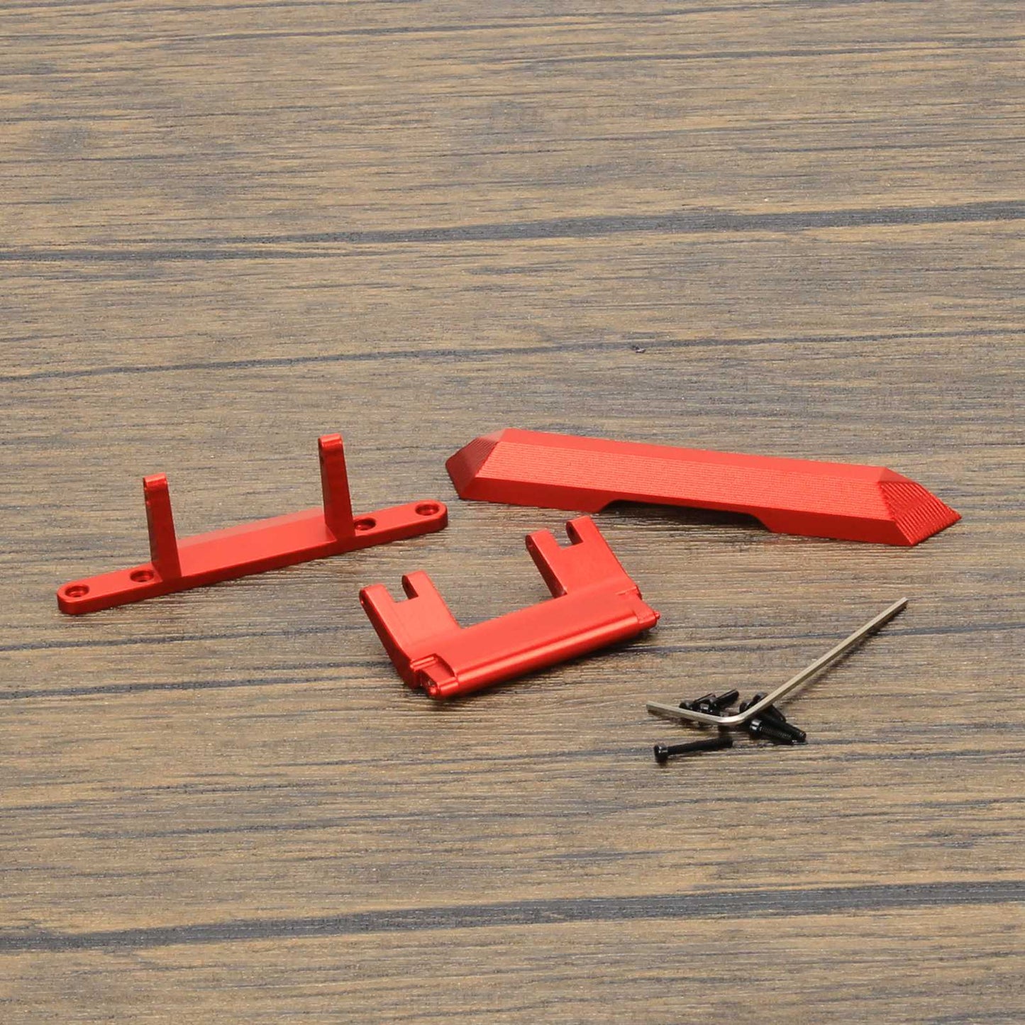 RCAWD AXIAL SCX24 Red RCAWD Axial SCX24 Gladiator Upgrades Rear Bumper & Hinge SCX2499