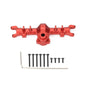 RCAWD AXIAL SCX24 Red RCAWD Axial SCX24 Upgrades Aluminum alloy front axle housing w/o gears SCX2455 compatiable with AX24