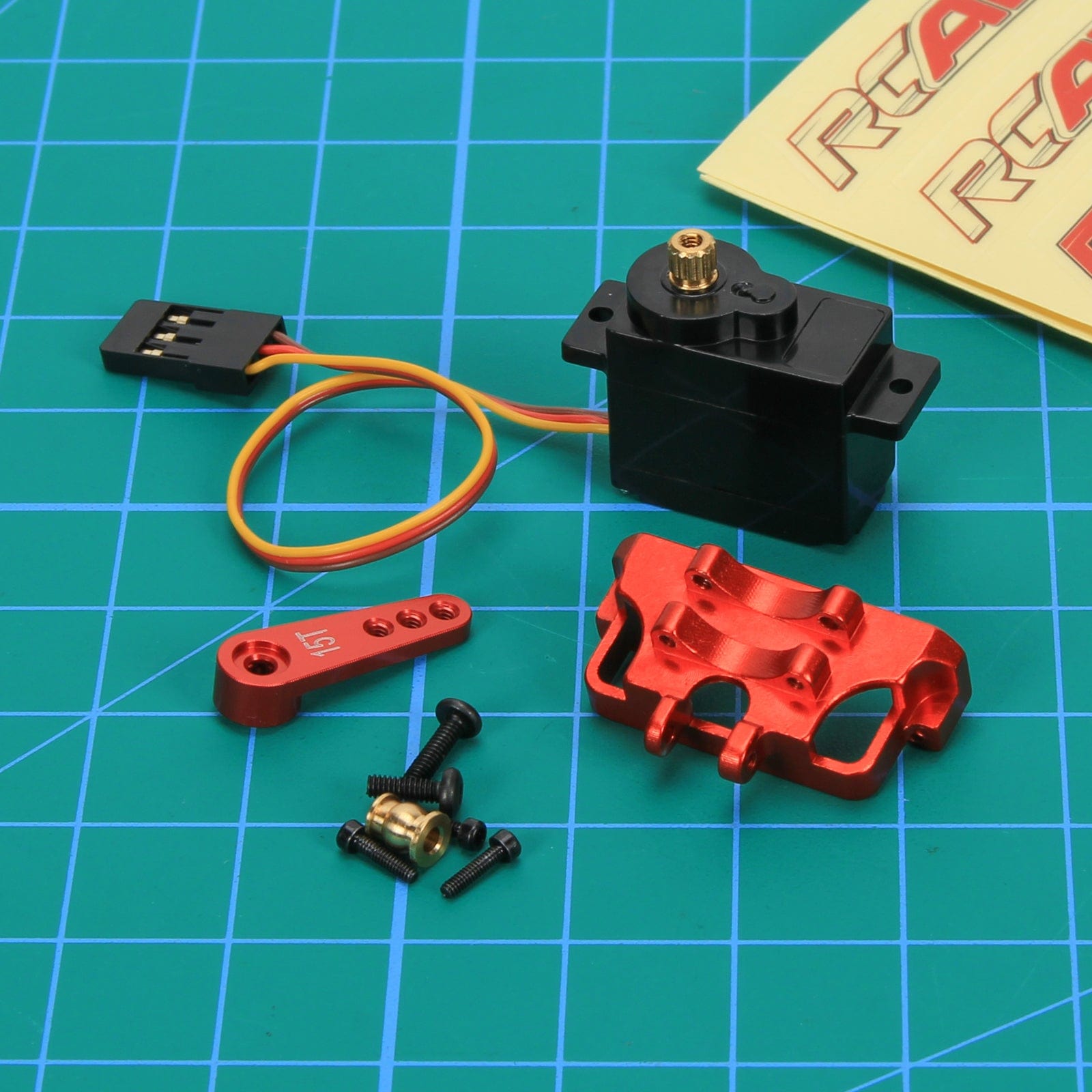 d3 gear RCAWD SCX24 12g metal gear servos set D3-SCX2552