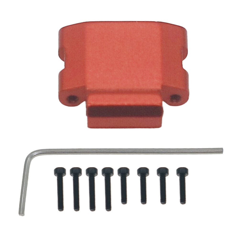 RCAWD AXIAL SCX24 RED RCAWD SCX24 Alloy Rear Link Mount Rear Axle Truss Upper Link Mount