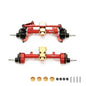 RCAWD AXIAL SCX24 Red RCAWD SCX24 Portal Axles CVD edition Full Set Upgrade Parts