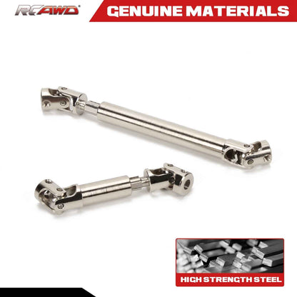 RCAWD AXIAL SCX24 SCX24  Gladiator Center driveshaft RCAWD SCX24 Gladiator #45 steel center Driveshaft Set SCX2498S