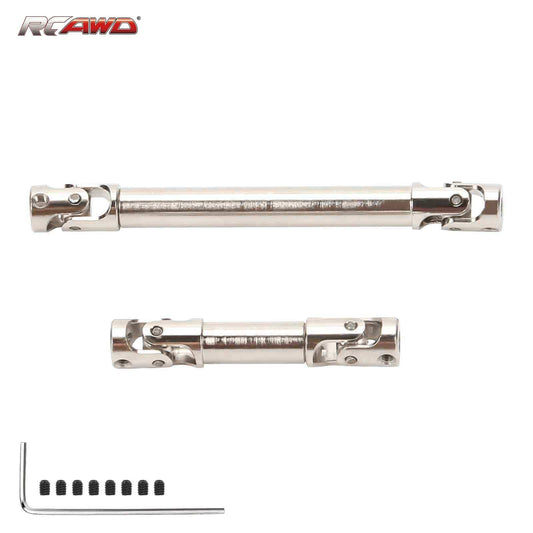 RCAWD AXIAL SCX24 SCX24  Gladiator Center driveshaft RCAWD SCX24 Gladiator #45 steel center Driveshaft Set SCX2498S