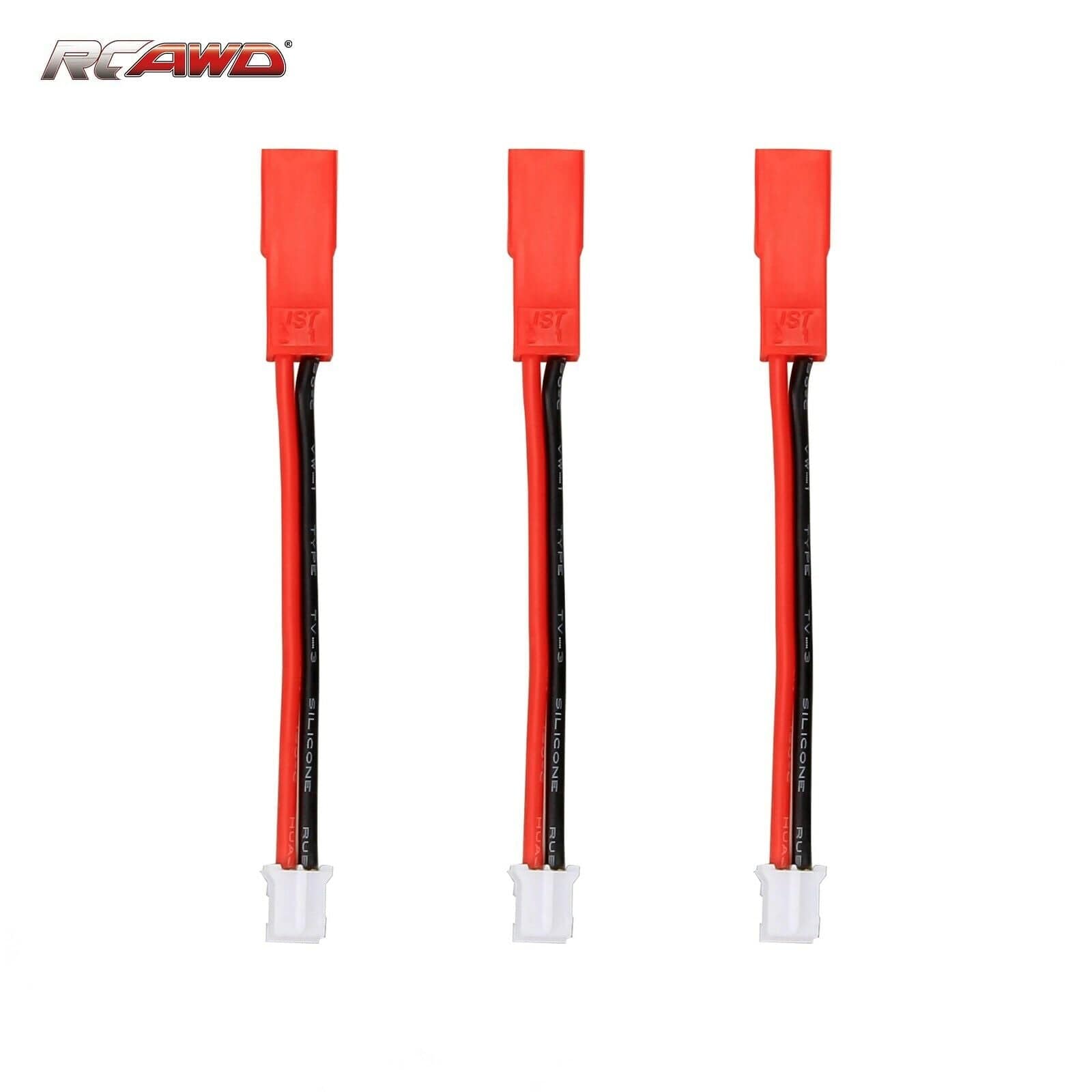 RCAWD AXIAL SCX24 SCX2497 RCAWD SCX24 PH2.0 to JST Plug Converter