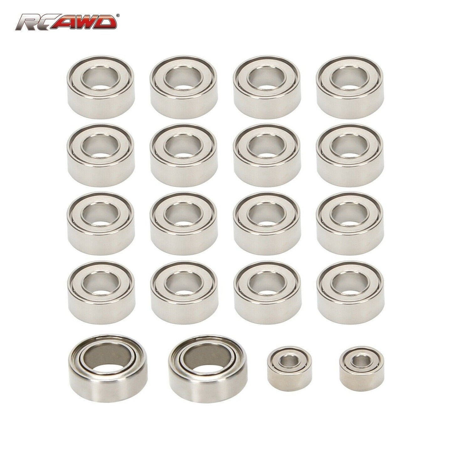 RCAWD AXIAL SCX24 SCX2506S RCAWD SCX24 Ball Bearing full set