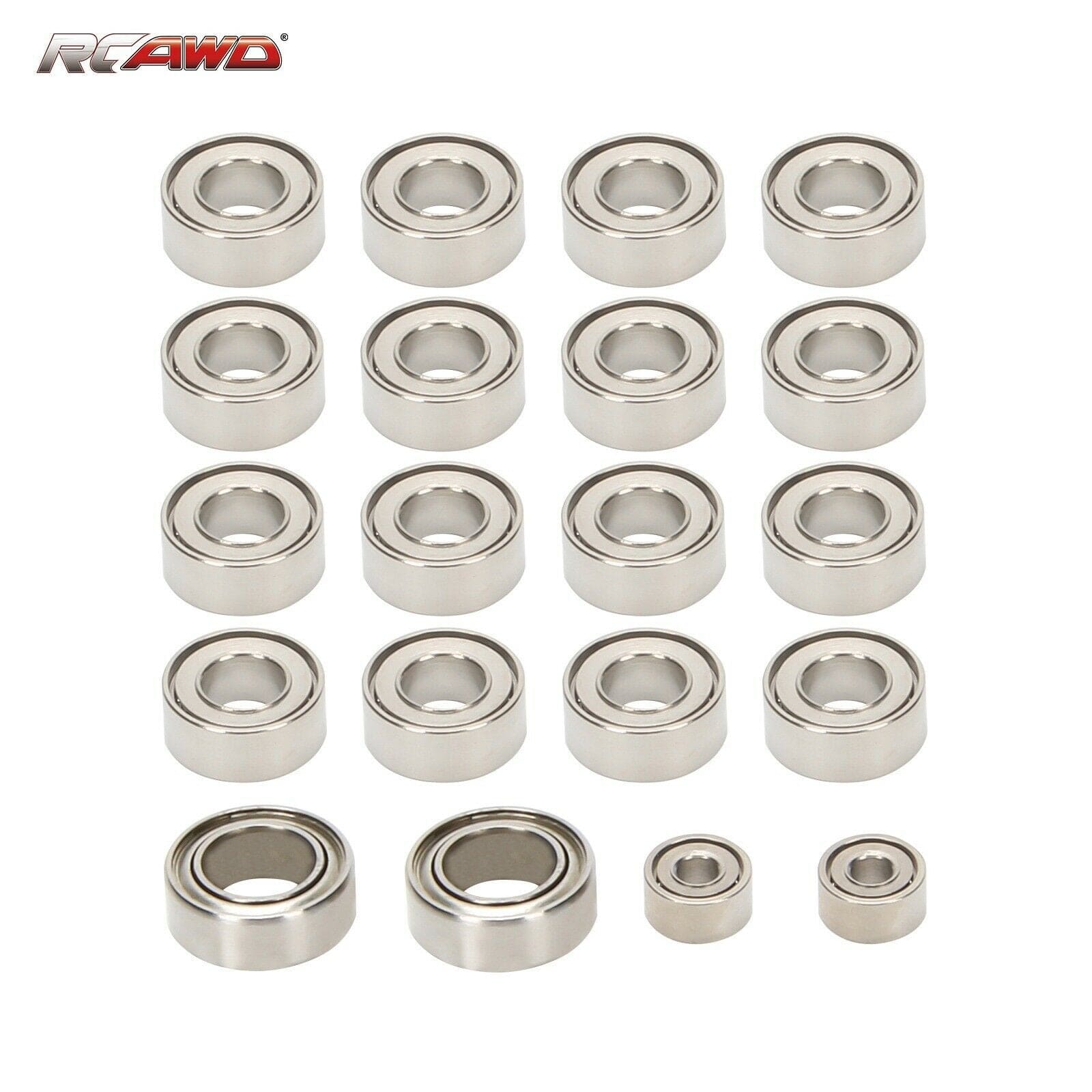 RCAWD AXIAL SCX24 SCX2506S RCAWD SCX24 Ball Bearing full set