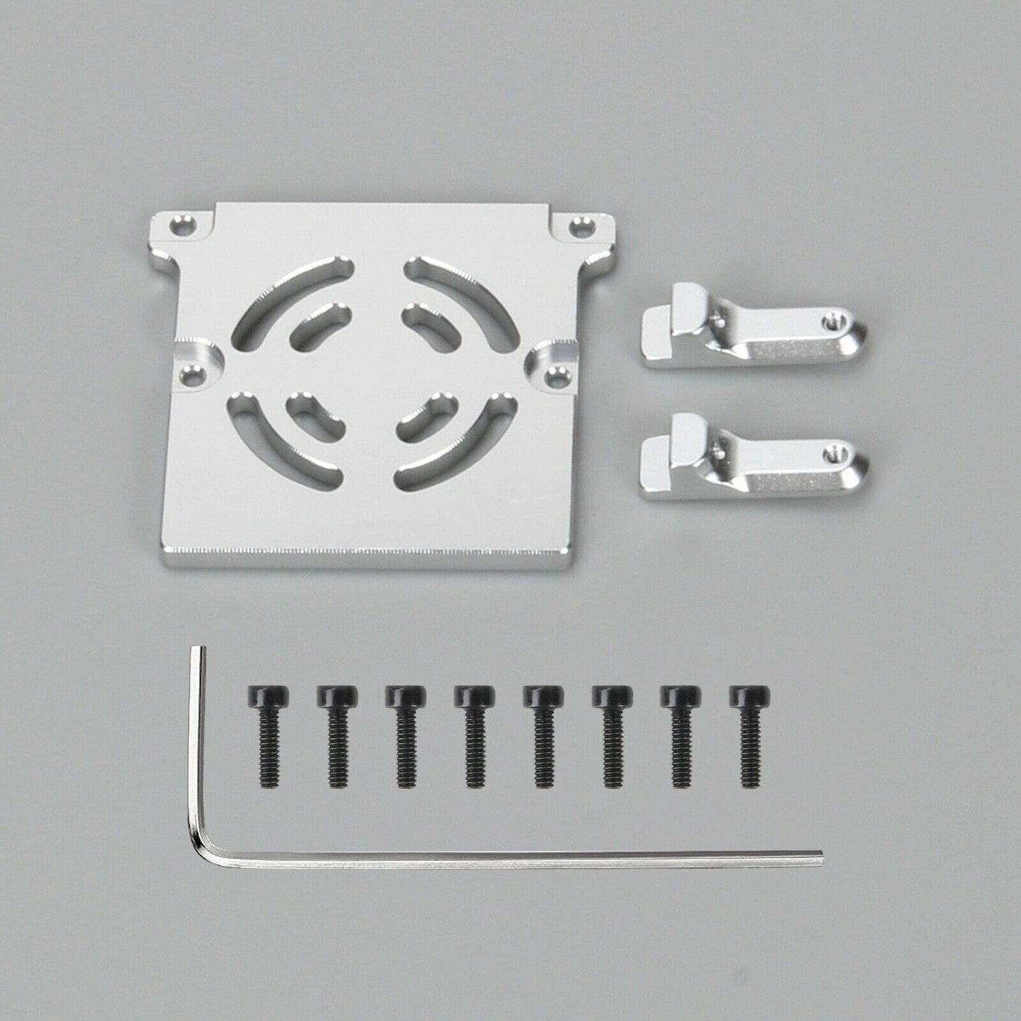 RCAWD AXIAL SCX24 Silver RCAWD Axial SCX24 Alloy Receiver Tray