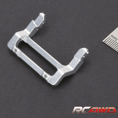 RCAWD AXIAL SCX24 Silver RCAWD Axial SCX24 C10 Upgrades Aluminum alloy front bumper mount SCX2451