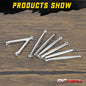 RCAWD AXIAL SCX24 silver RCAWD Axial SCX24 Upgrades Aluminum alloy link set/tie rod set  SCX2450