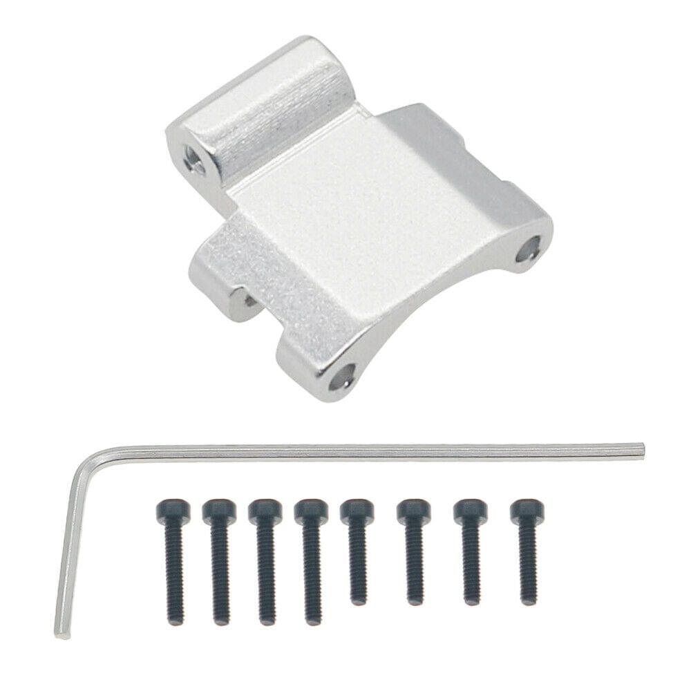 RCAWD AXIAL SCX24 silver RCAWD SCX24 Alloy Rear Link Mount Rear Axle Truss Upper Link Mount