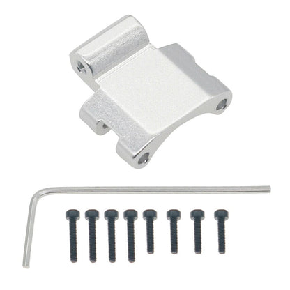 RCAWD AXIAL SCX24 silver RCAWD SCX24 Alloy Rear Link Mount Rear Axle Truss Upper Link Mount