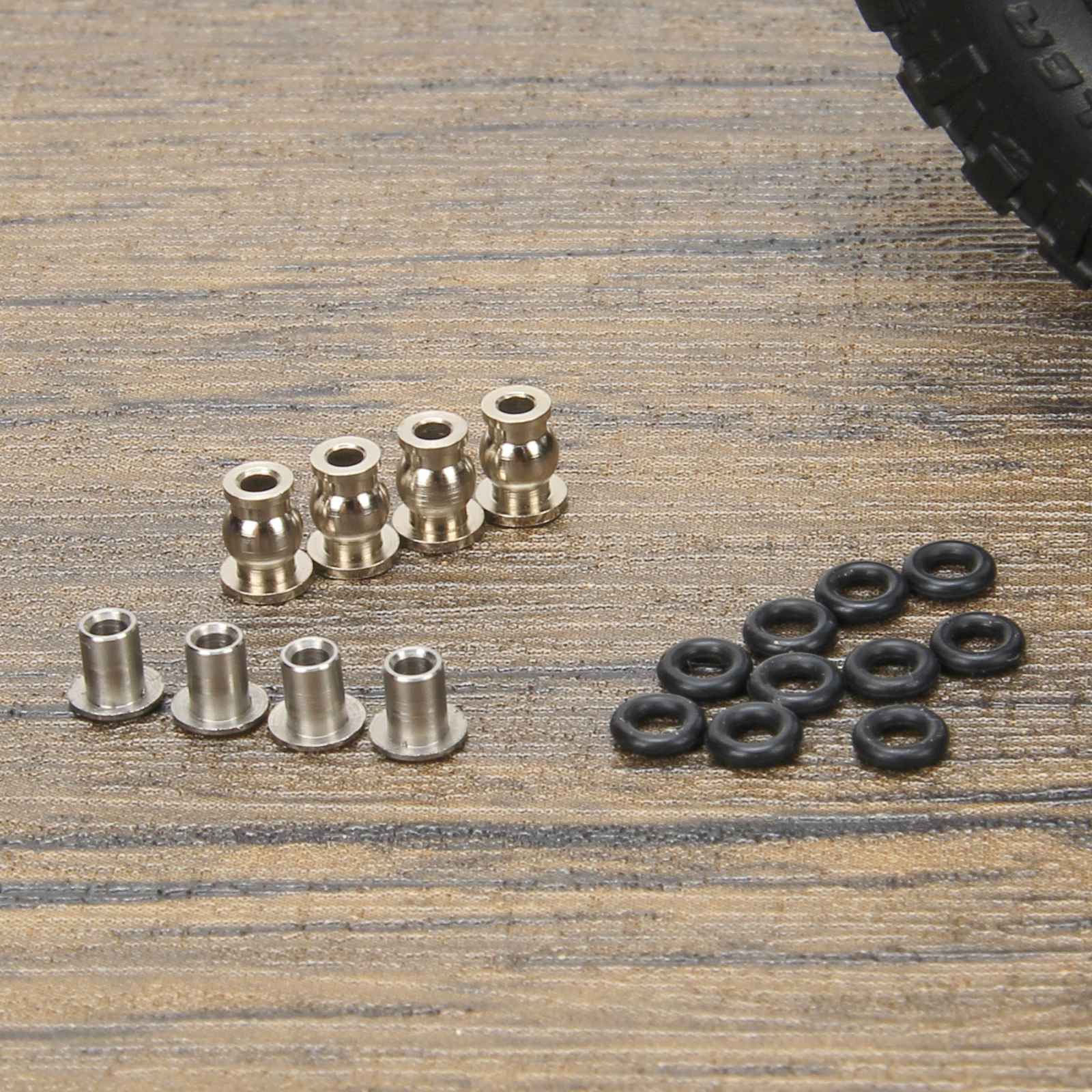 RCAWD AXIAL SCX24 steering blocks bushings and steering link pivot balls and O-rings SCX2492 RCAWD SCX24 Portal Axle Accessoriese replacement