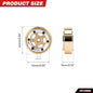 RCAWD Axial SCX30 5-hole Wheels RCAWD SCX30 0.7" New Round Hole Design All Brass Wheel Rims