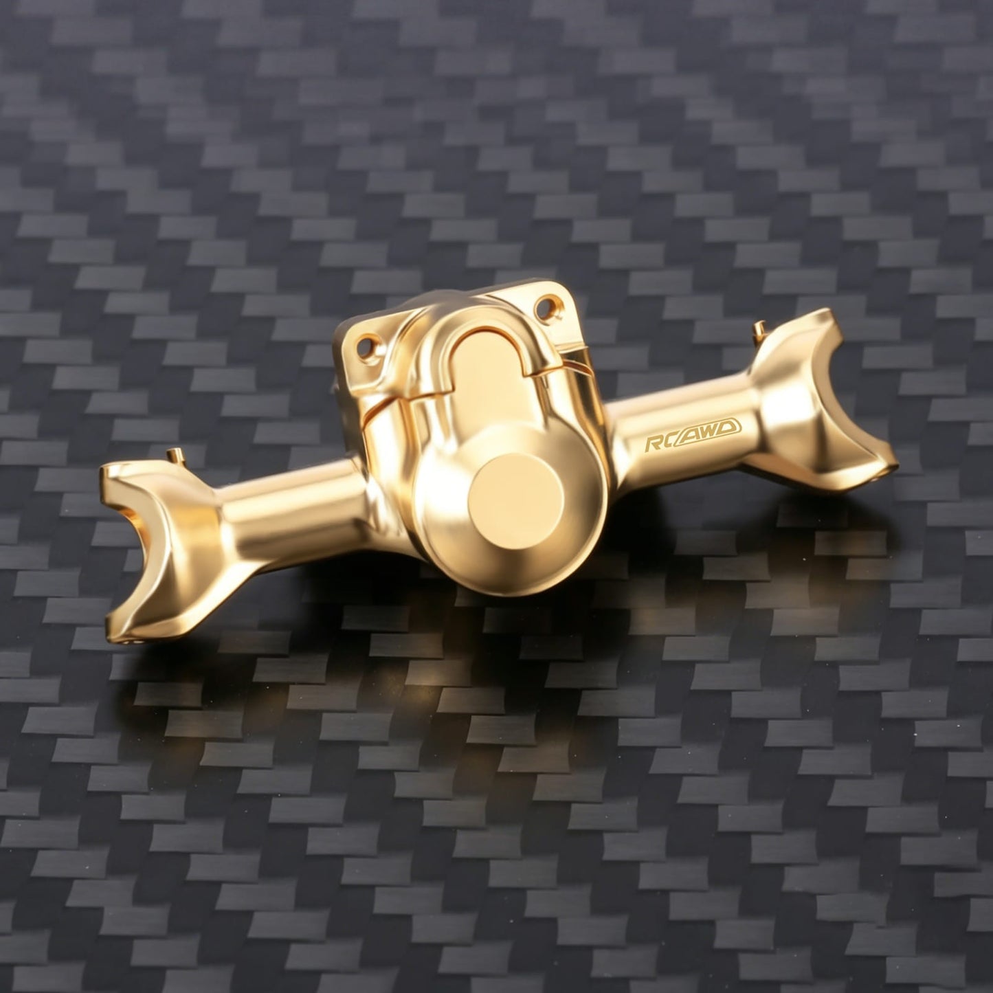 RCAWD Axial SCX30 Front Axle Housing RCAWD SCX30 All Brass Front Rear Axle Housing