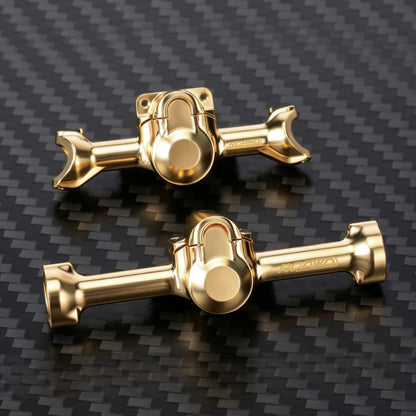 RCAWD Axial SCX30 Front Rear Axle Housing RCAWD SCX30 All Brass Front Rear Axle Housing