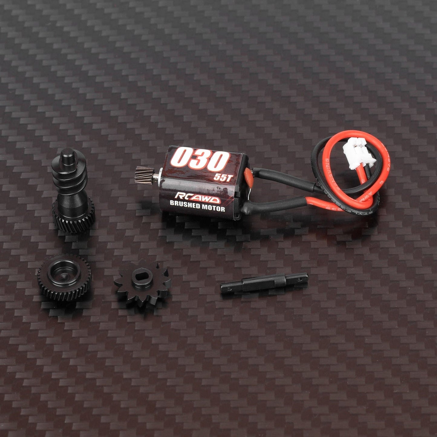 RCAWD Axial SCX30 RCAWD SCX30 030 55T Motor Helical Gear with Transmission Gear