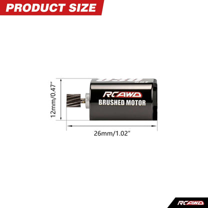 RCAWD Axial SCX30 RCAWD SCX30 030 55T Motor Helical Gear with Transmission Gear