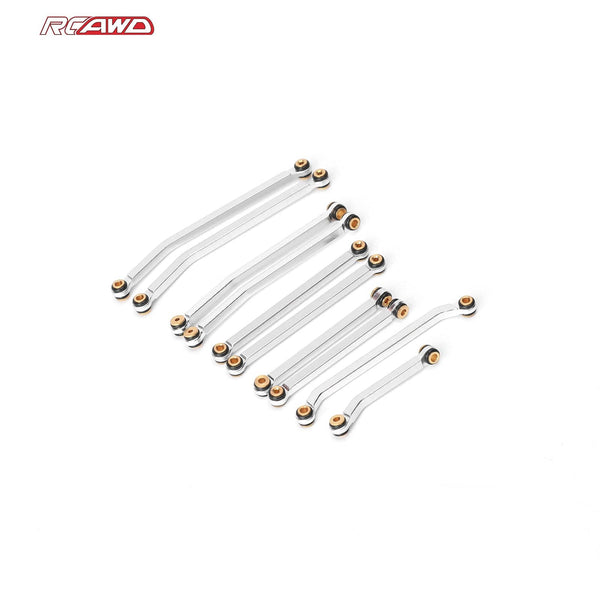 Eslabones De Acoplamiento De Varilla De Dirección RC Para Axial 90048 90053 / WRAITH 90018 90045 S Cuticat Varilla De Direccion De Aluminio