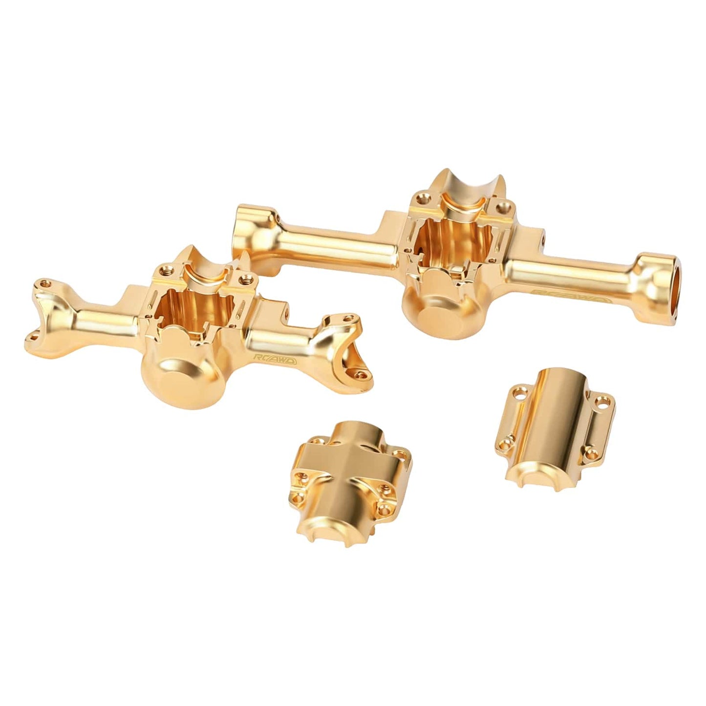 RCAWD Axial SCX30 RCAWD SCX30 All Brass Front Rear Axle Housing