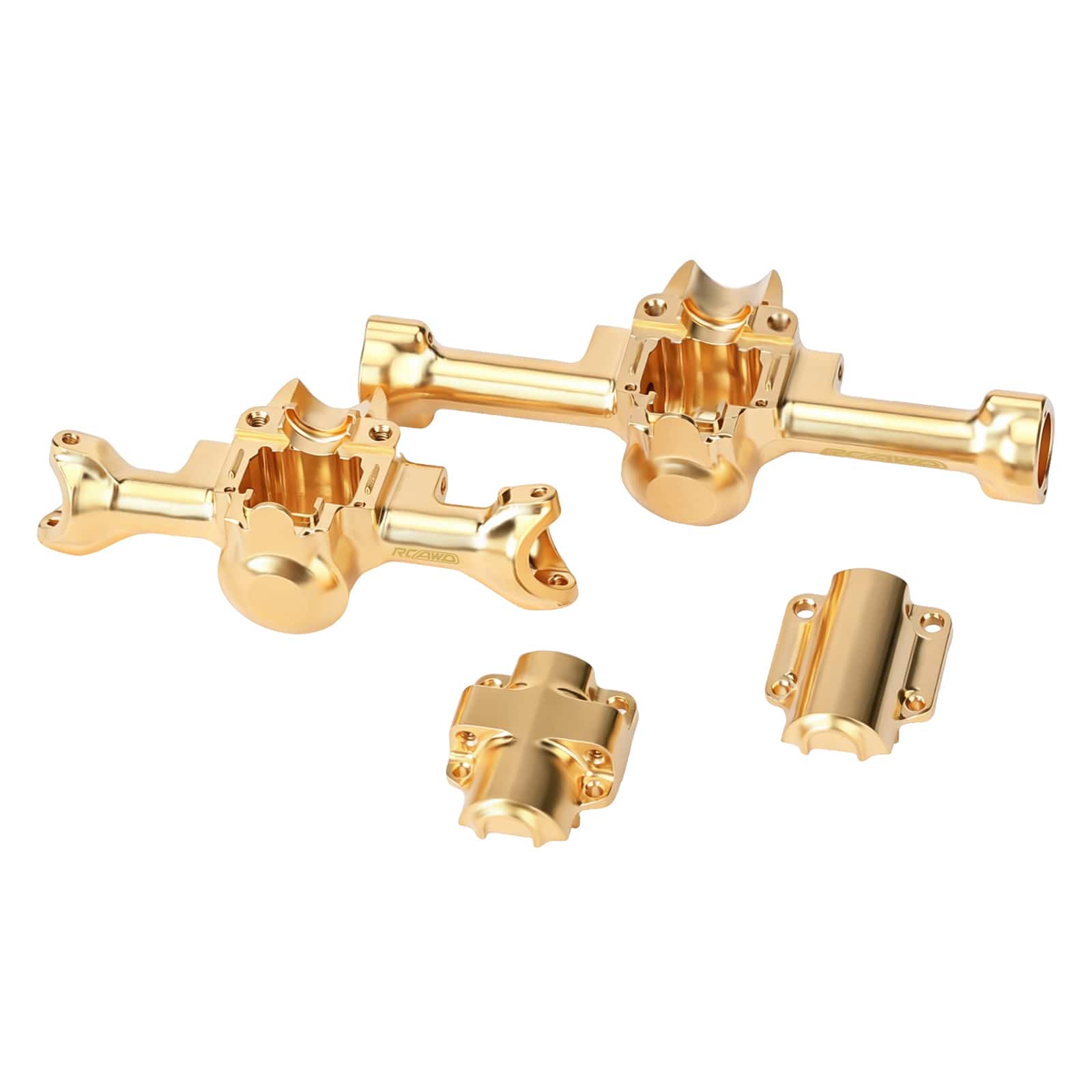 RCAWD Axial SCX30 RCAWD SCX30 All Brass Front Rear Axle Housing